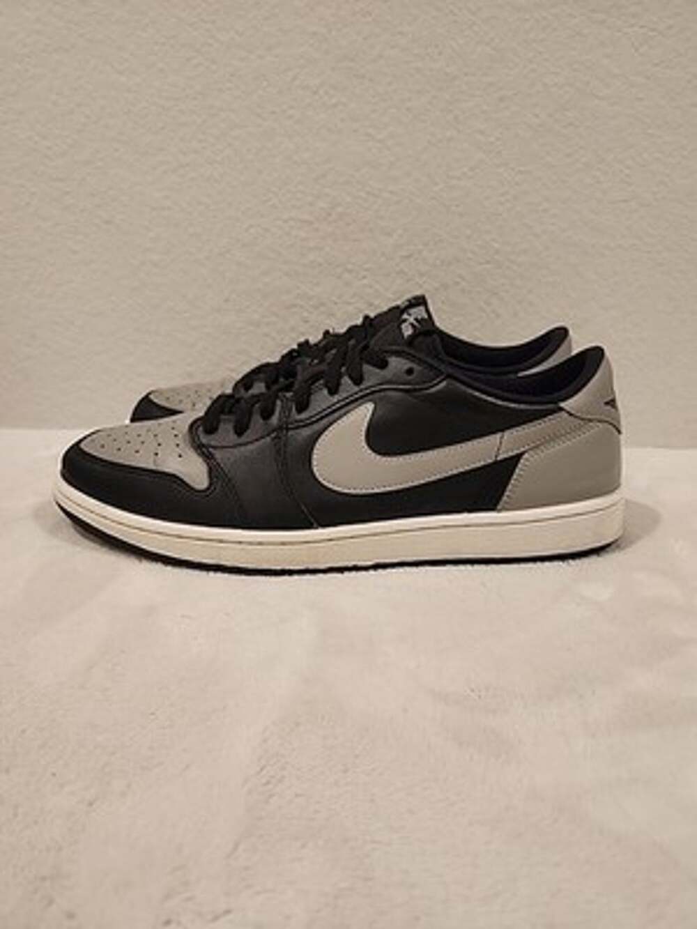Nike Air Jordan 1 Retro Low OG Sneakers "Shadow" Men's 11.5 Black Gray